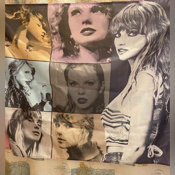 Taylor Swift Other - Taylor Swift Cloth Tapestry Flag Large Eras Pop Artist Kansas City Chiefs Queen